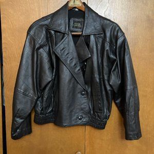 Premium Black Leather Jacket